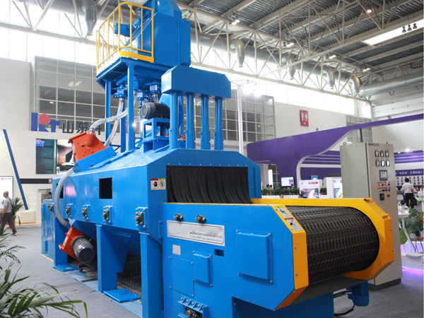 廣東廣州網帶式拋丸機螺旋輸送器的磨損修復方法